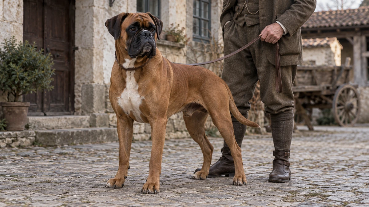 Boxer Köpek köpek — ırkın tarihi ve kökeni